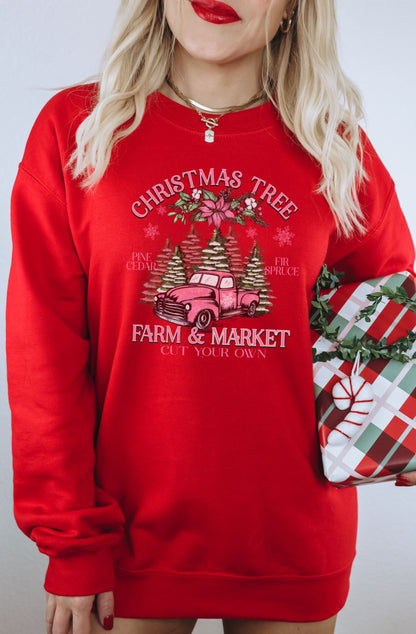 Christmas Tree Farm and Market Cut Your Own Sweatshirt