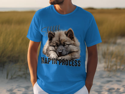 Shhhh Nap In Process Dog Lovers T-Shirt