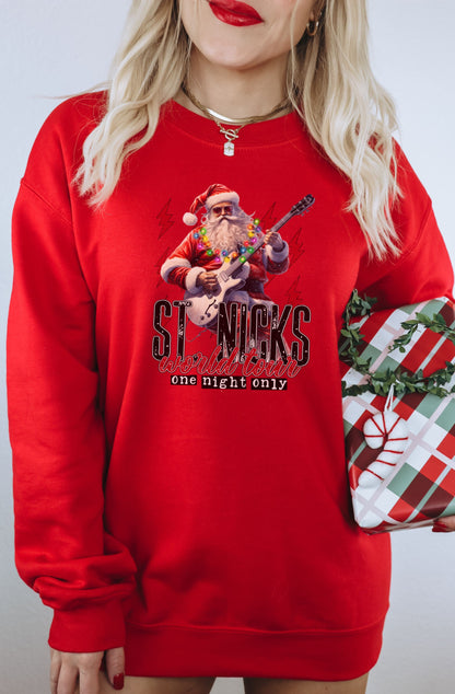 St Nicks World Tour One Night Only Sweatshirt
