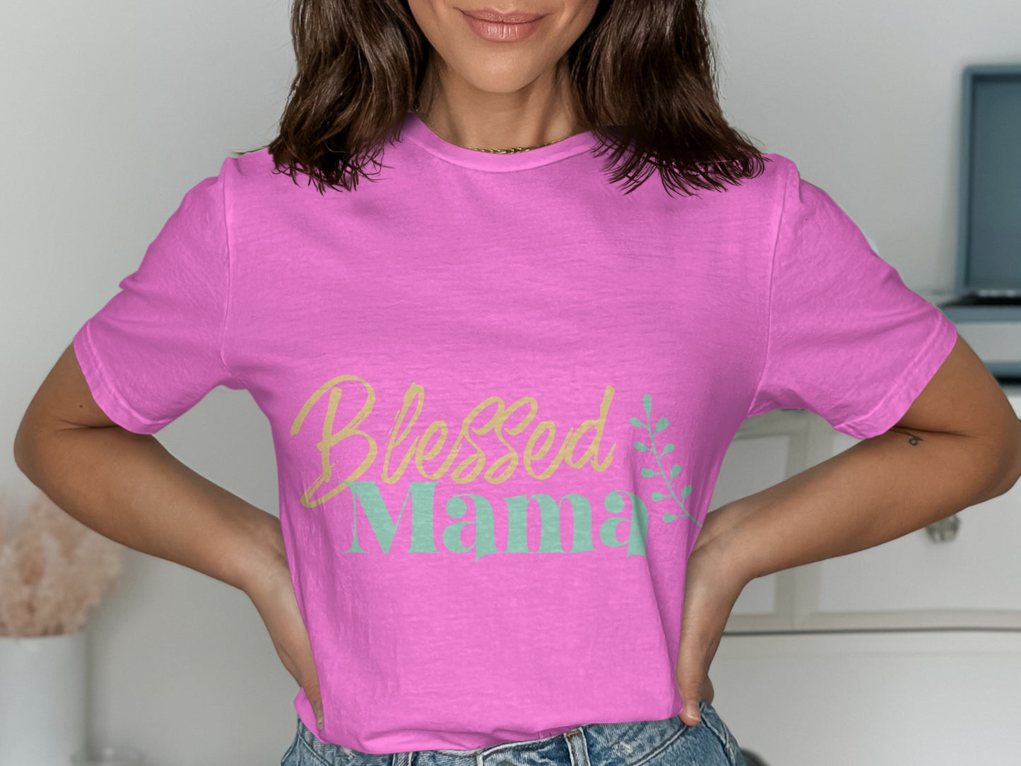 Blessed Mama Creative Graphic Design Apparel