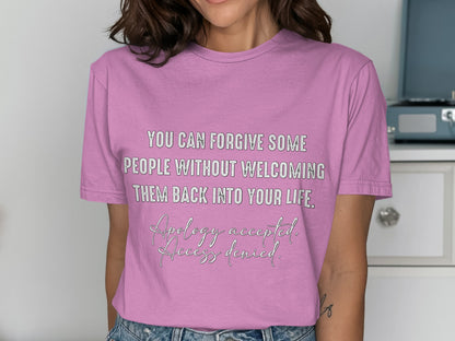 You Can Forgive Some People Access Denied Shirt
