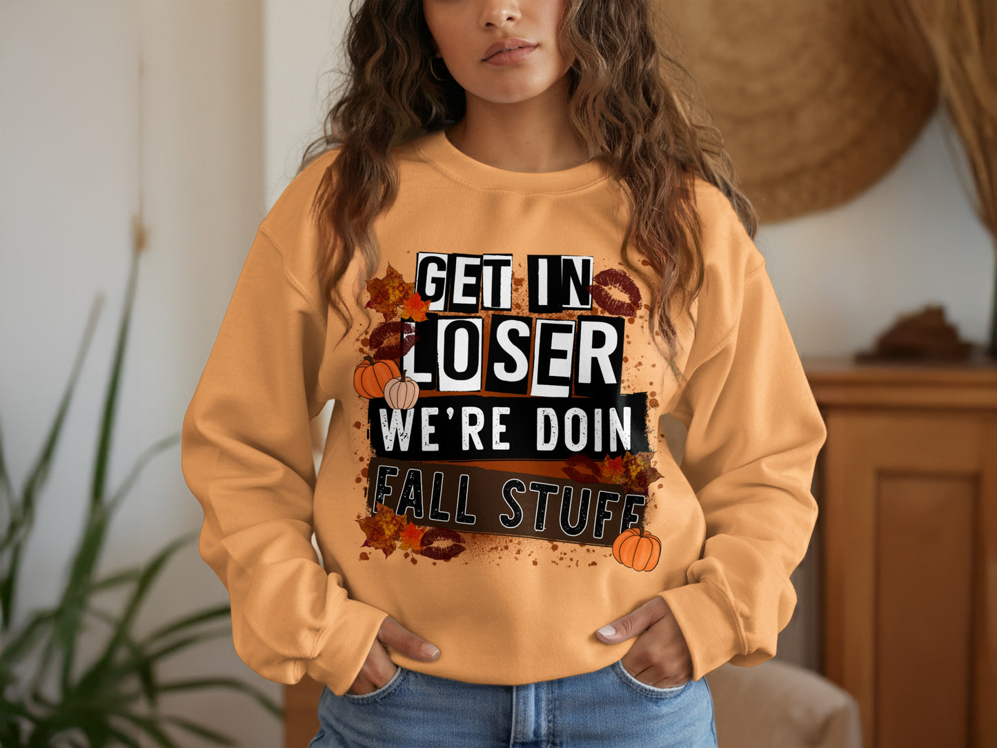 Get In Loser We're Doin Fall Stuff Sweatshirt product