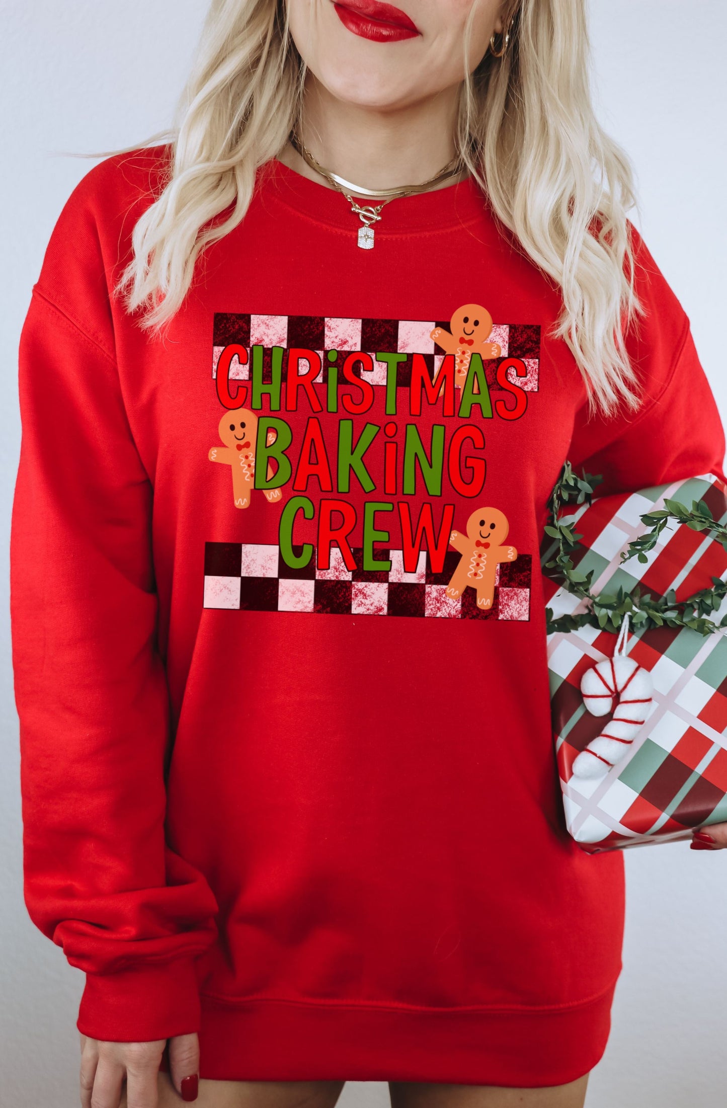 Christmas Baking Crew Graphic Sweatshirt Product
