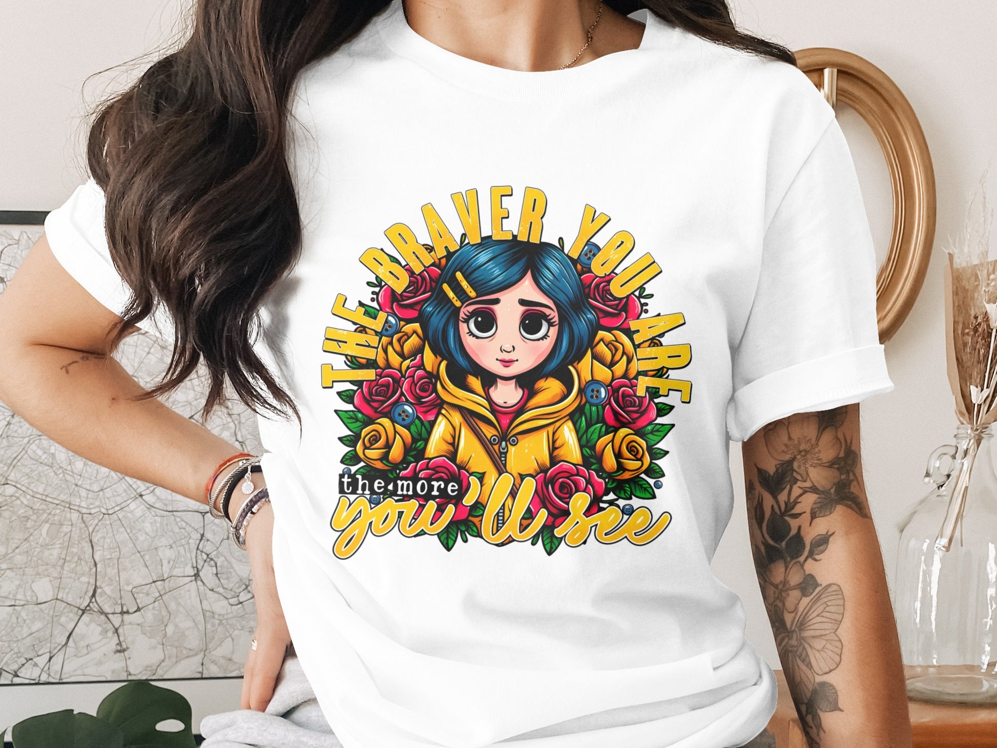 The Braver You Are The More Youll See T-shirt