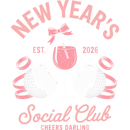 New Year's Social Club Cheers Darling 2026 product