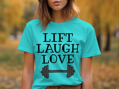 Lift Laugh Love Graphic Tee Product