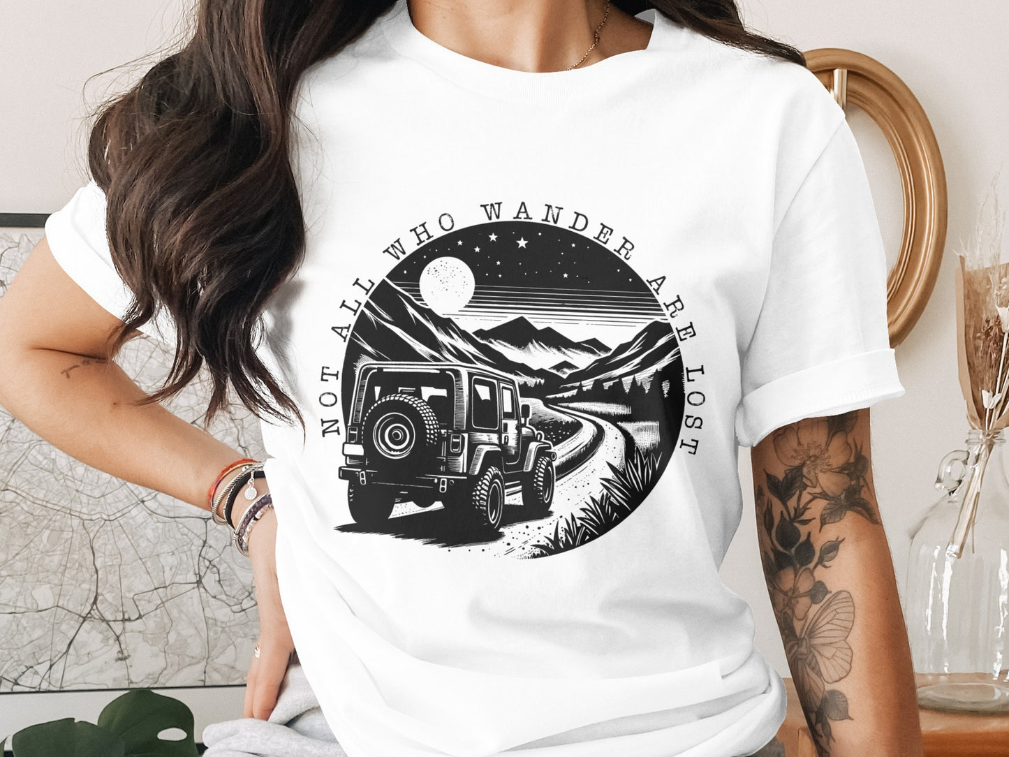 Not All Who Wander Are Lost Graphic T-shirt