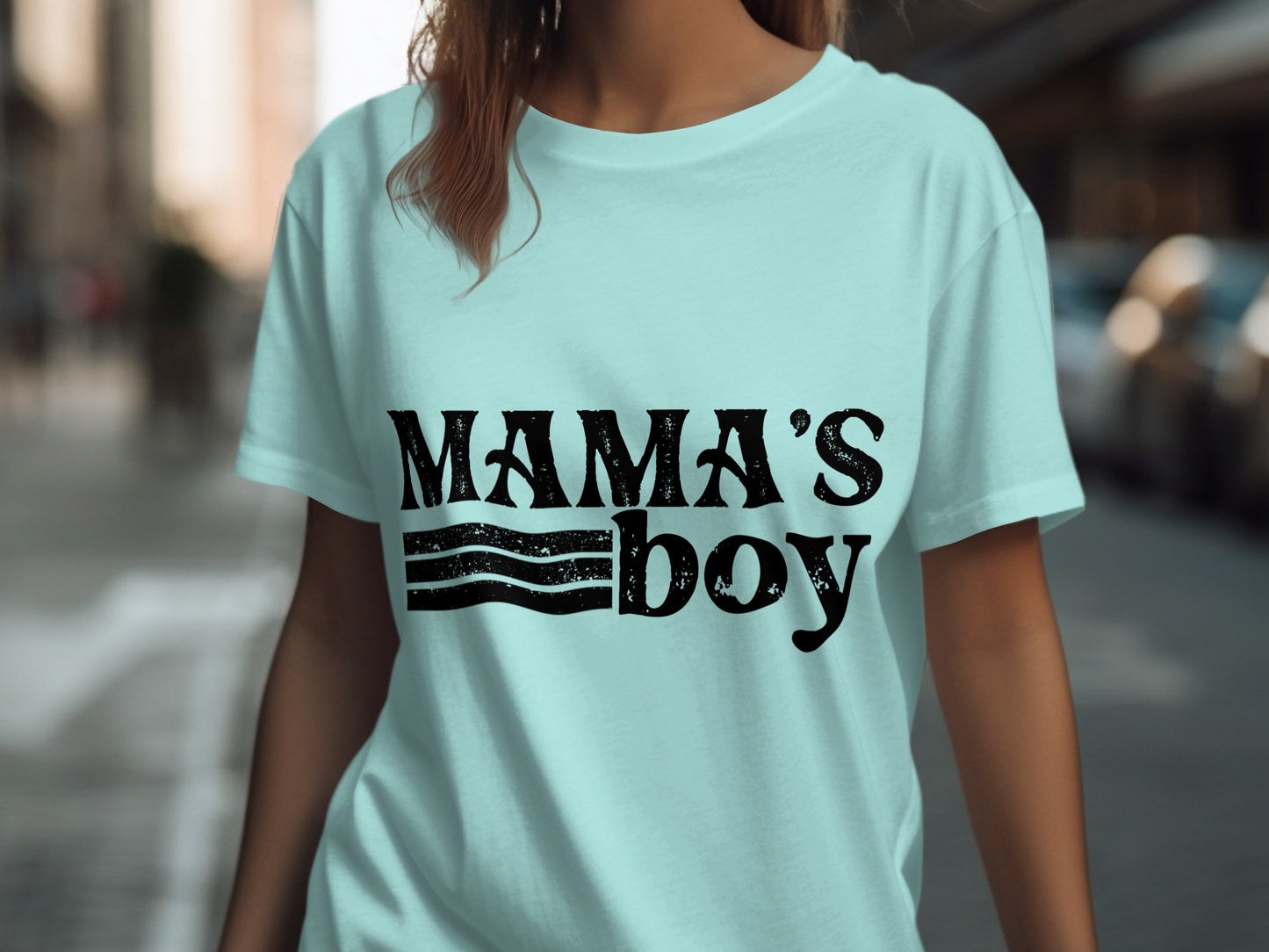 Mama's Boy Graphic T-Shirt for Fashionable Style
