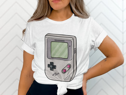 Retro Handheld Console Graphic Women's T-Shirt