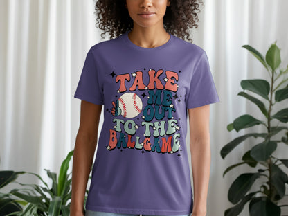 Take Me Out To The Ballgame Graphic T-Shirt