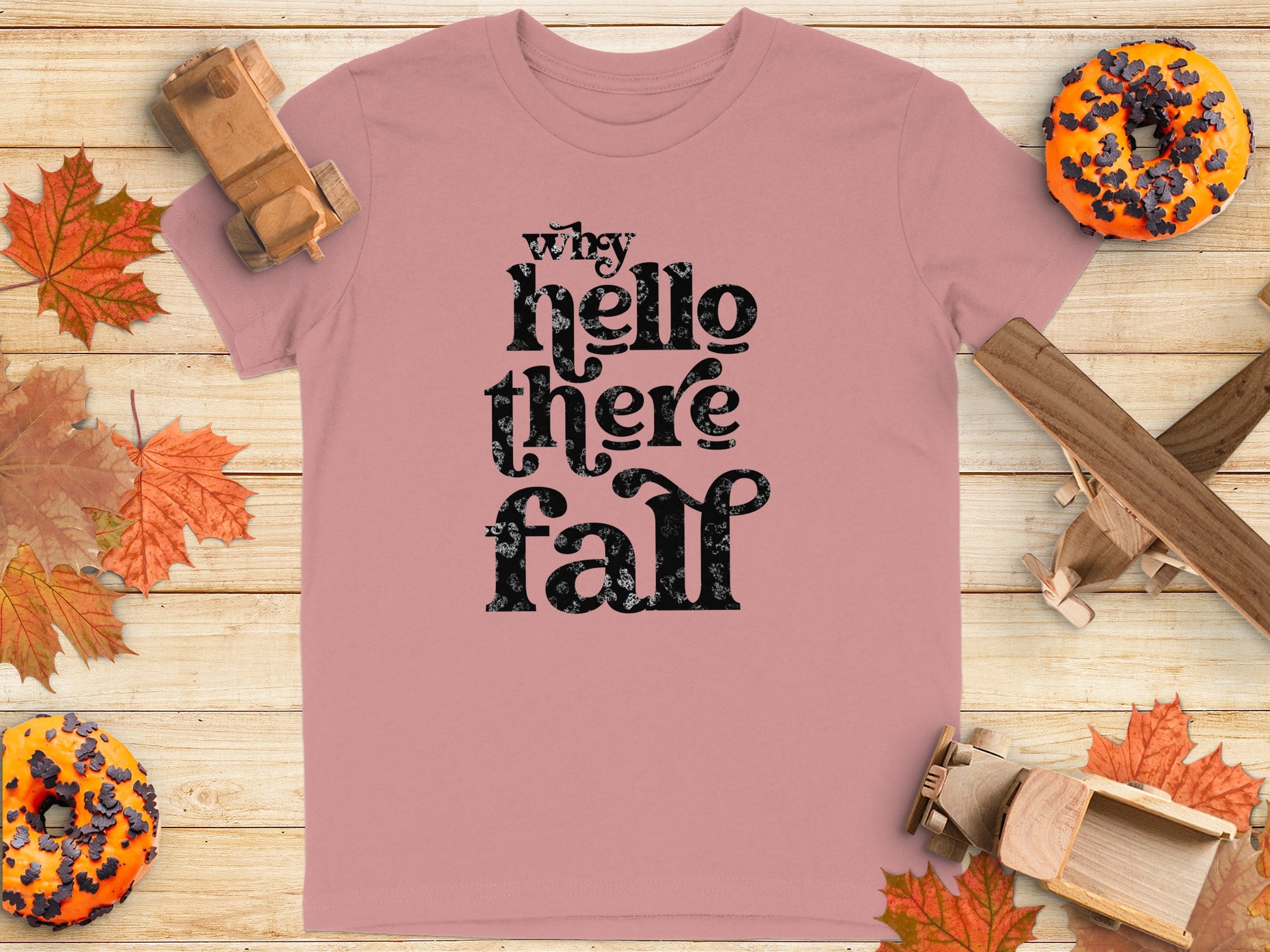 Why Hello There Fall Graphic T-Shirt Product