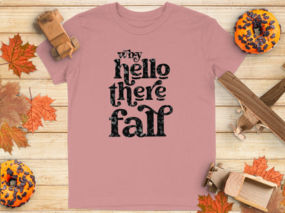 Why Hello There Fall Graphic T-Shirt Product
