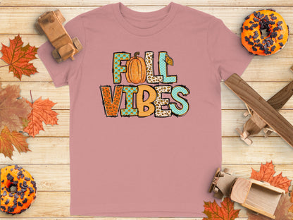 Fall Vibes Graphic T-Shirt Perfect for Autumn Time
