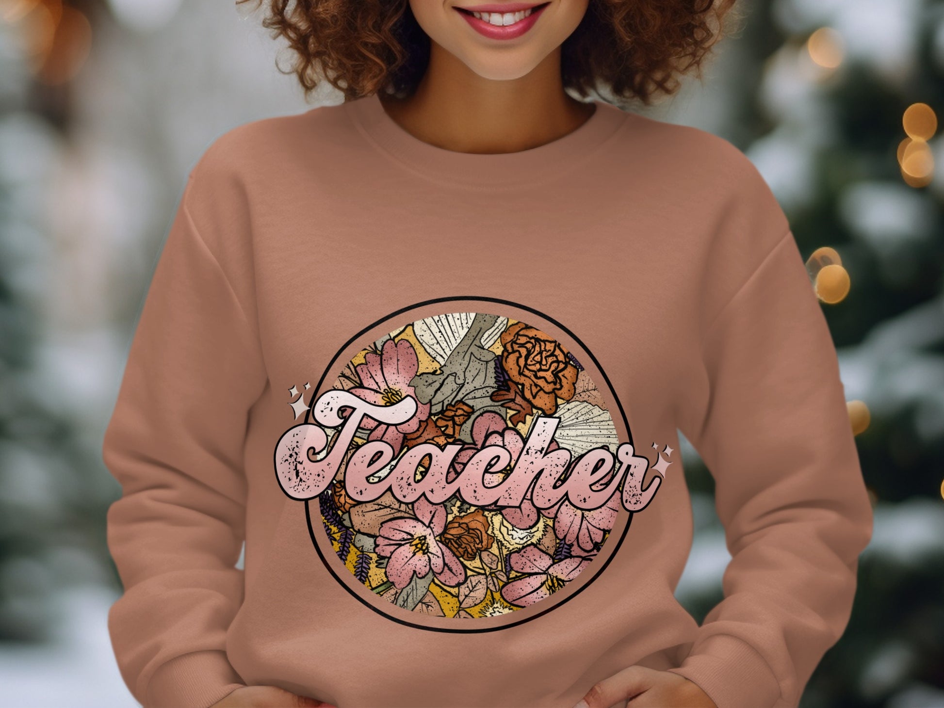 Floral Design Teacher Sweatshirt for Every Occasion