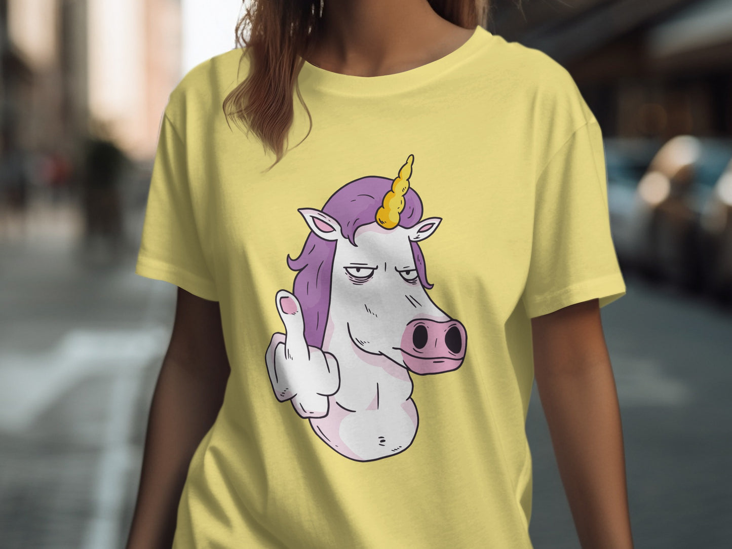 Unique Unicorn Graphic Tee Funny Design