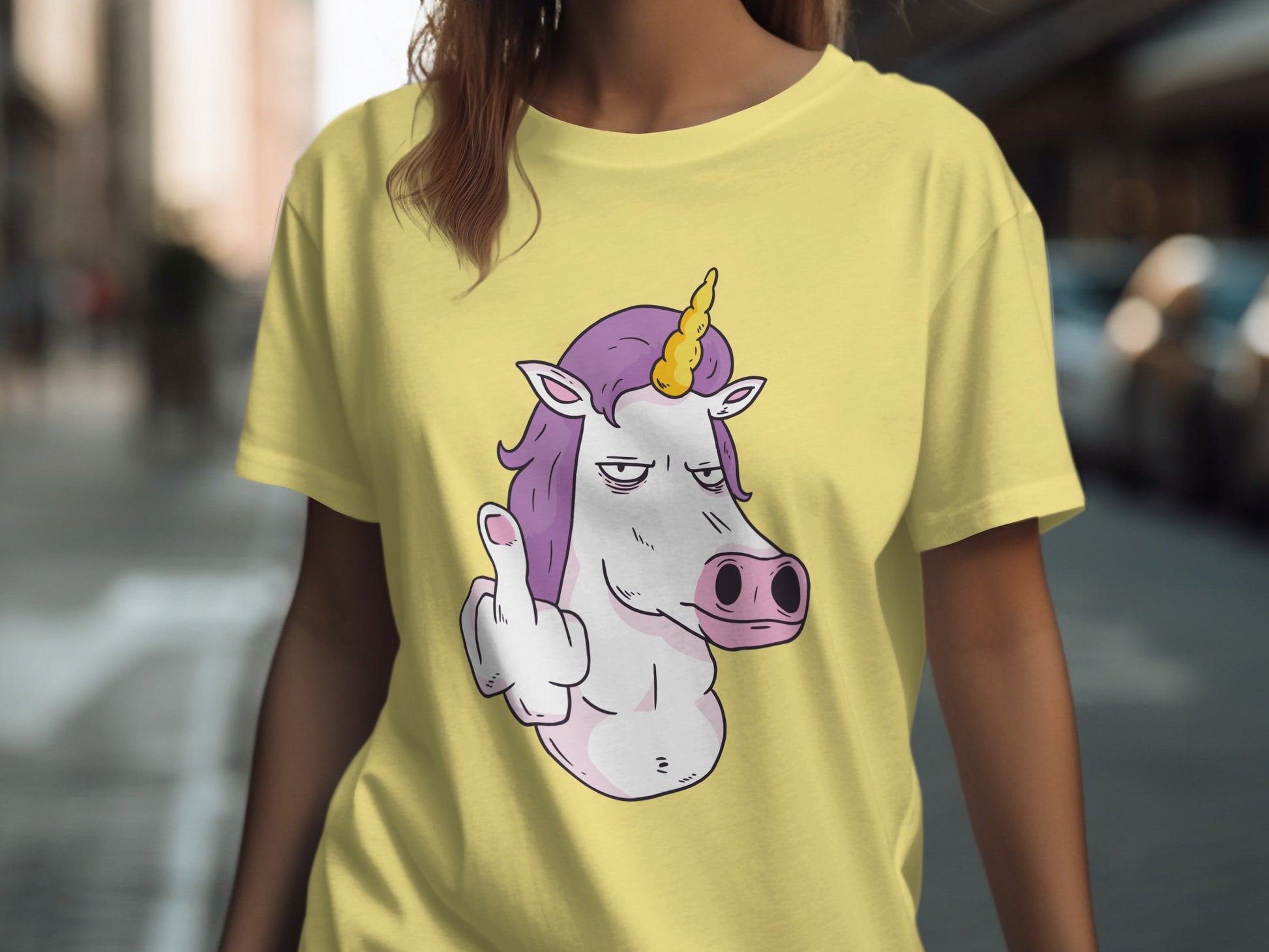 Unique Unicorn Graphic Tee Funny Design