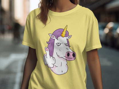 Unique Unicorn Graphic Tee Funny Design