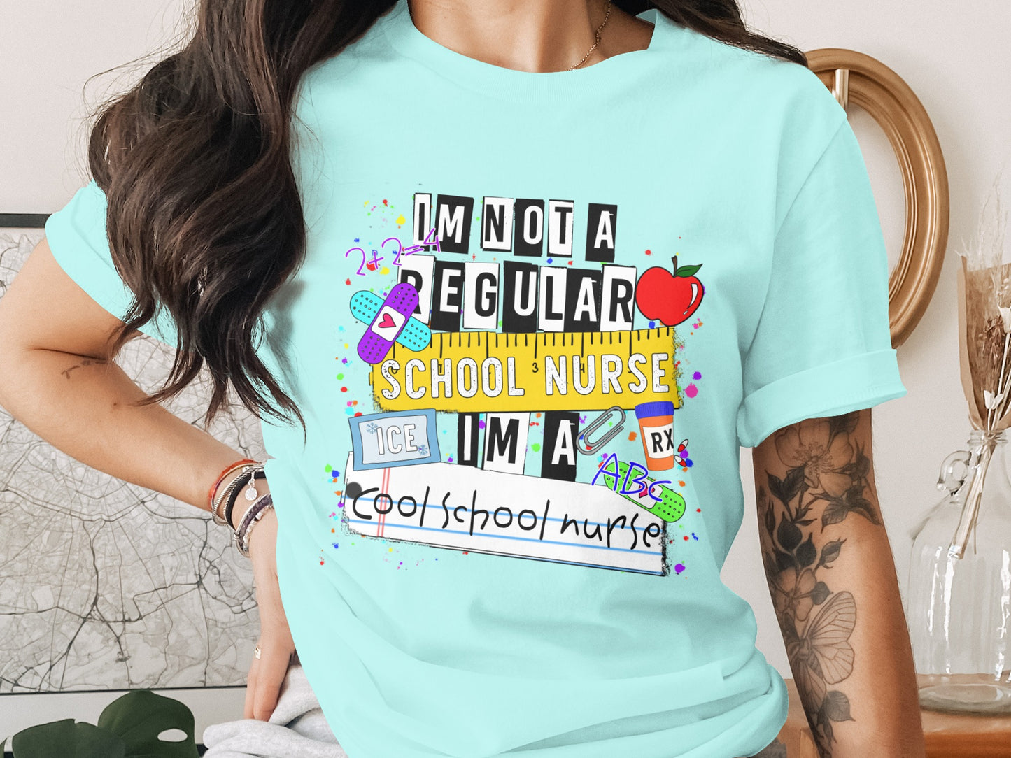 I'm Not A Regular School Nurse I'm A Cool School Nurse Shirt