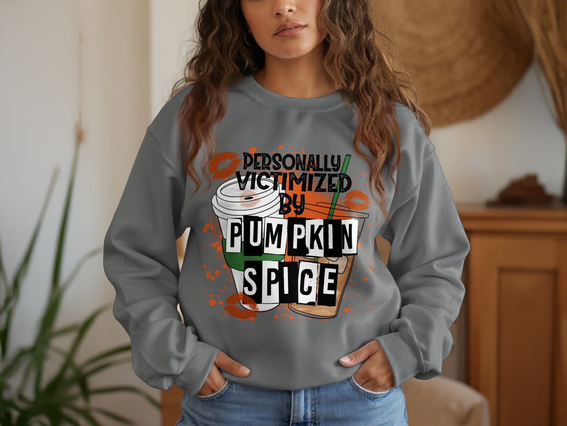 Personally Victimized by Pumpkin Spice Sweatshirt