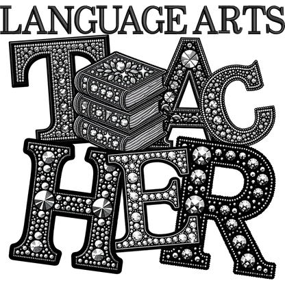 Language Arts Teacher Graphic Design Product