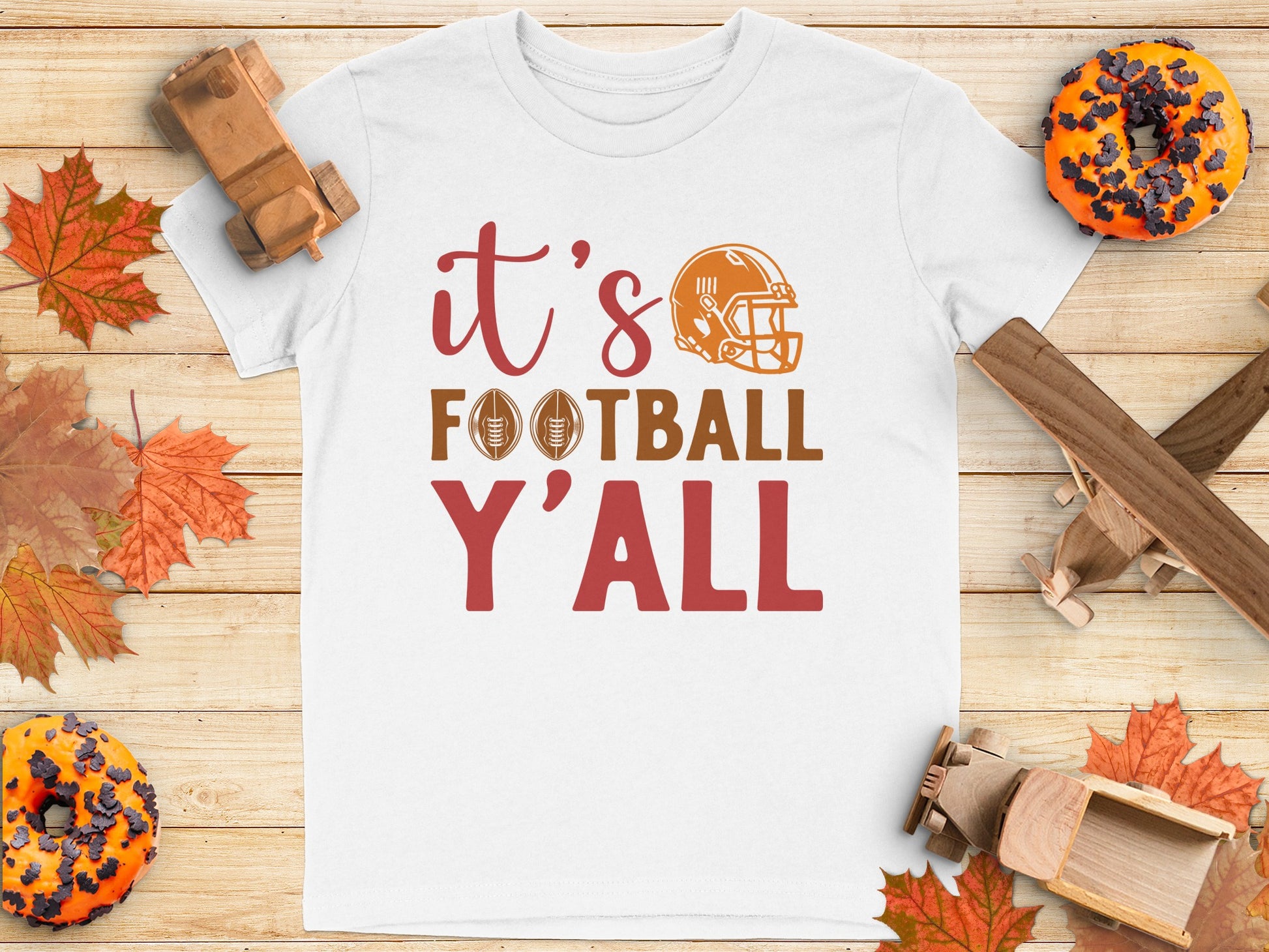 It's Football Y'all Graphic T-Shirt product type
