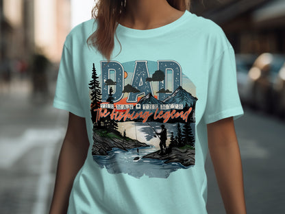 Dad The Man The Myth The Fishing Legend product