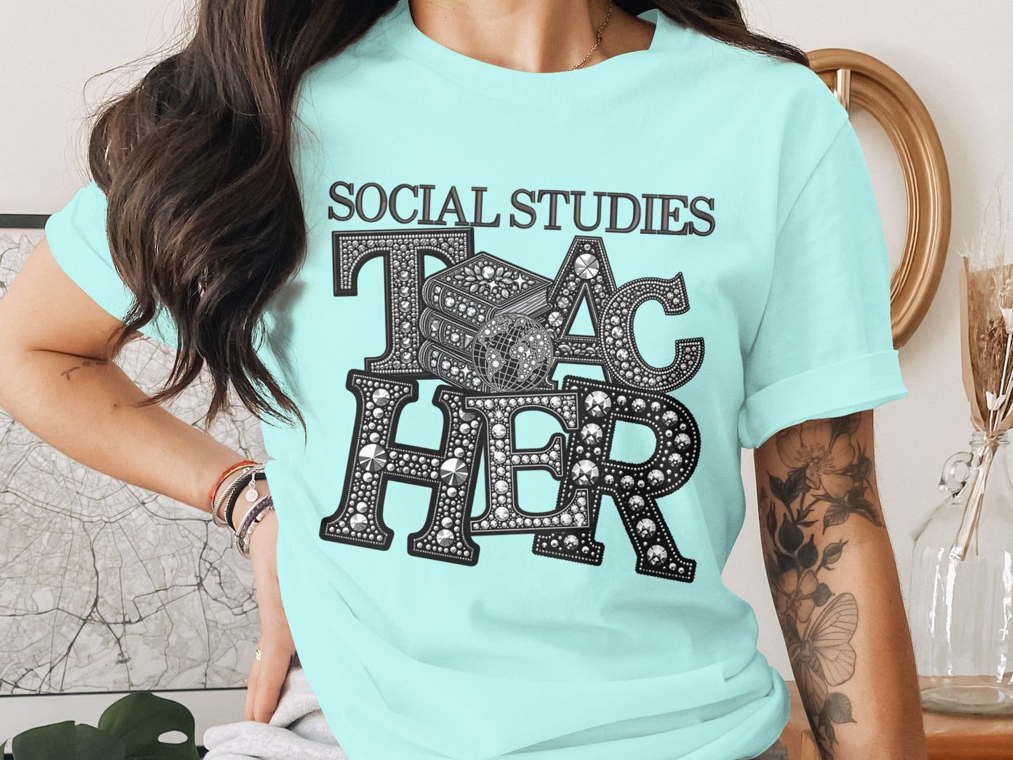 Social Studies Teacher Graphic Women's T-Shirt