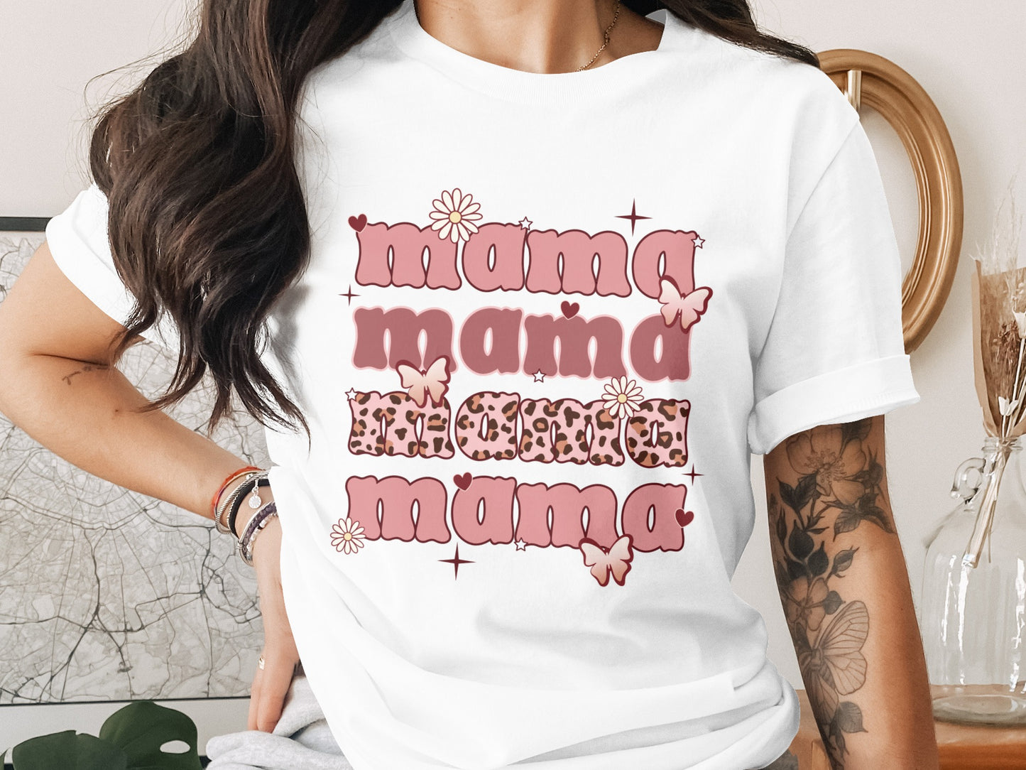 Mama Graphic Print Comfortable Casual Wear