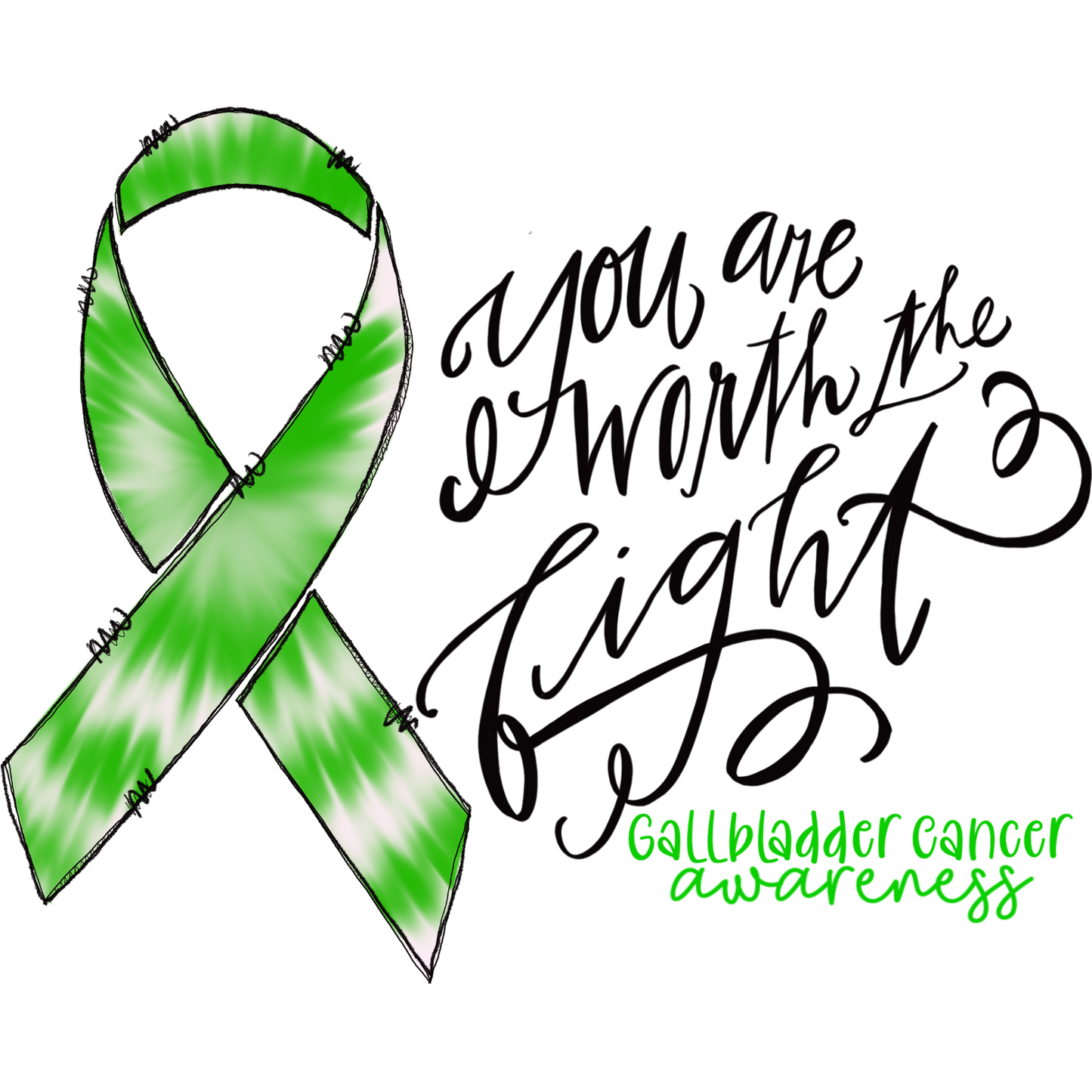 You Are Worth the Fight Gallbladder Cancer Awareness
