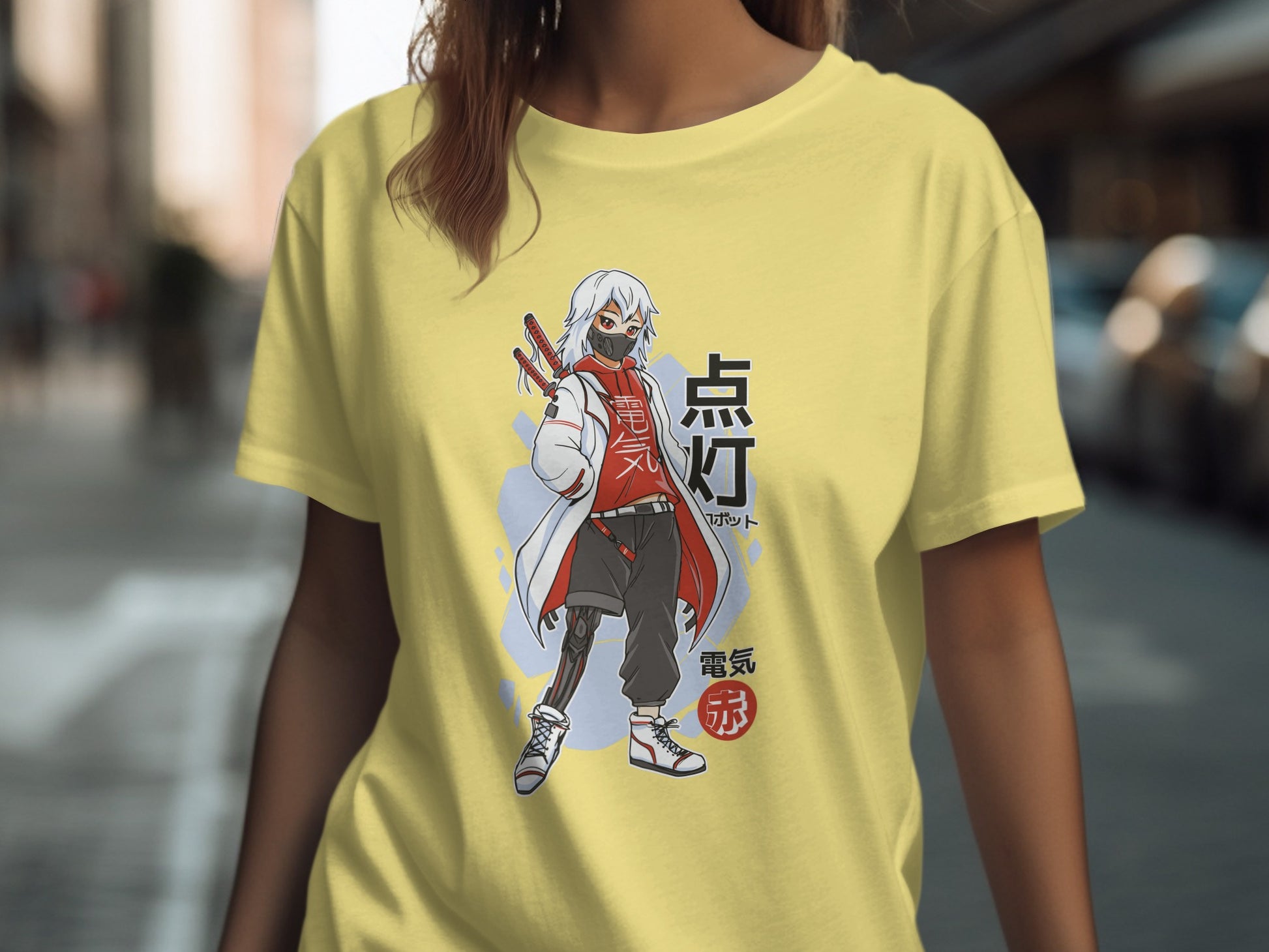 Stylish Anime Character Graphic T-Shirt for Enthusiasts