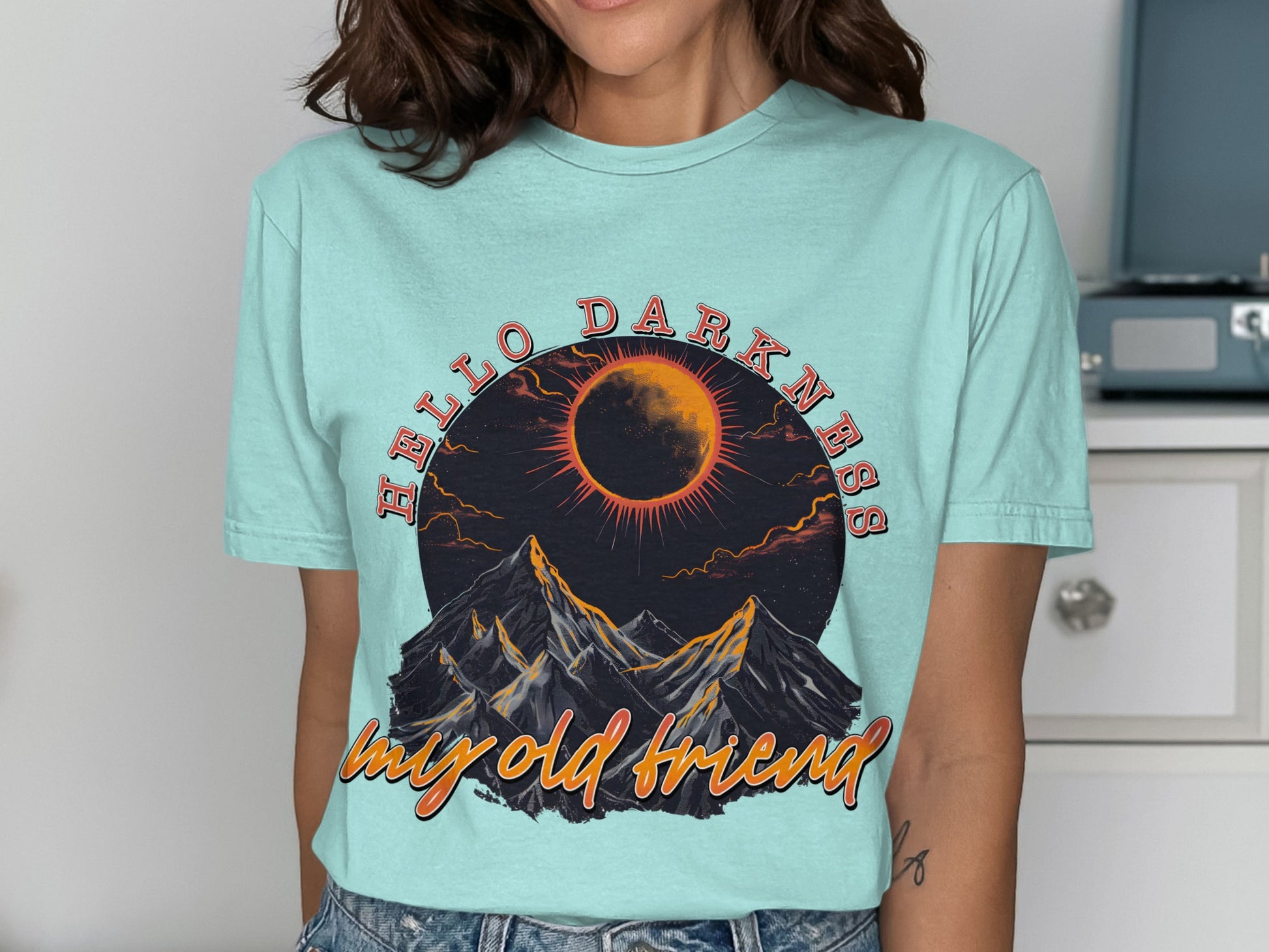 Hello Darkness My Old Friend Graphic Tee