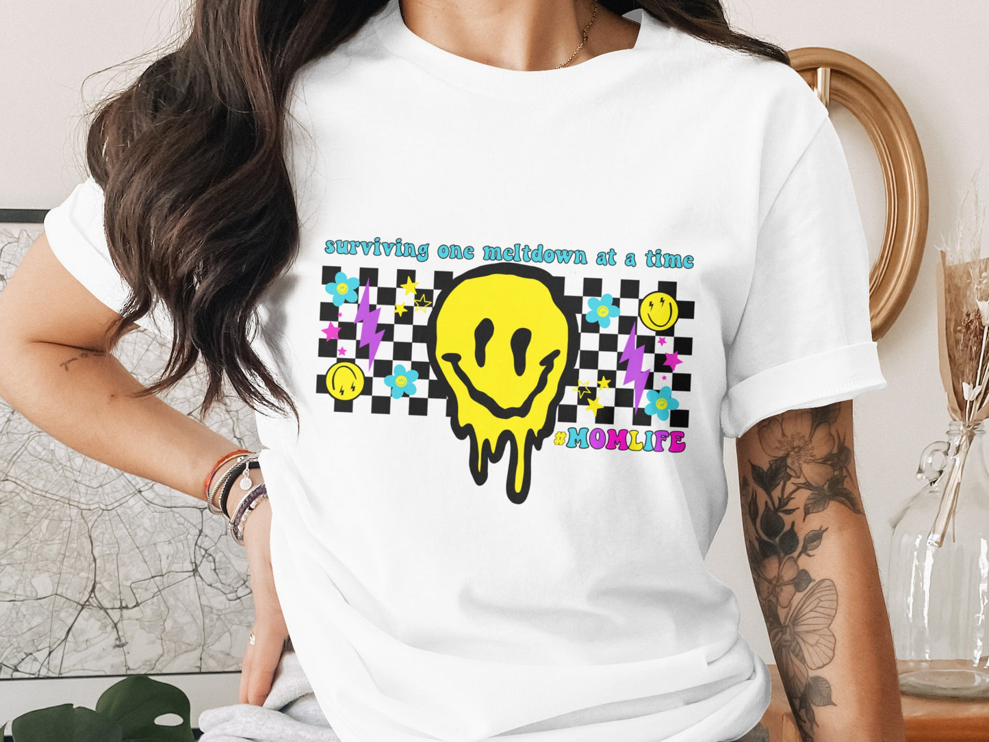 Surviving One Meltdown At A Time #Momlife T-Shirt