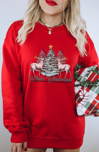 Winter Wonderland Christmas Sweatshirt Holiday