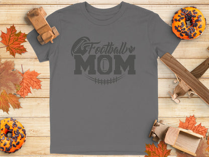 Football Mom Graphic T-Shirt for Sports Enthusiasts Product