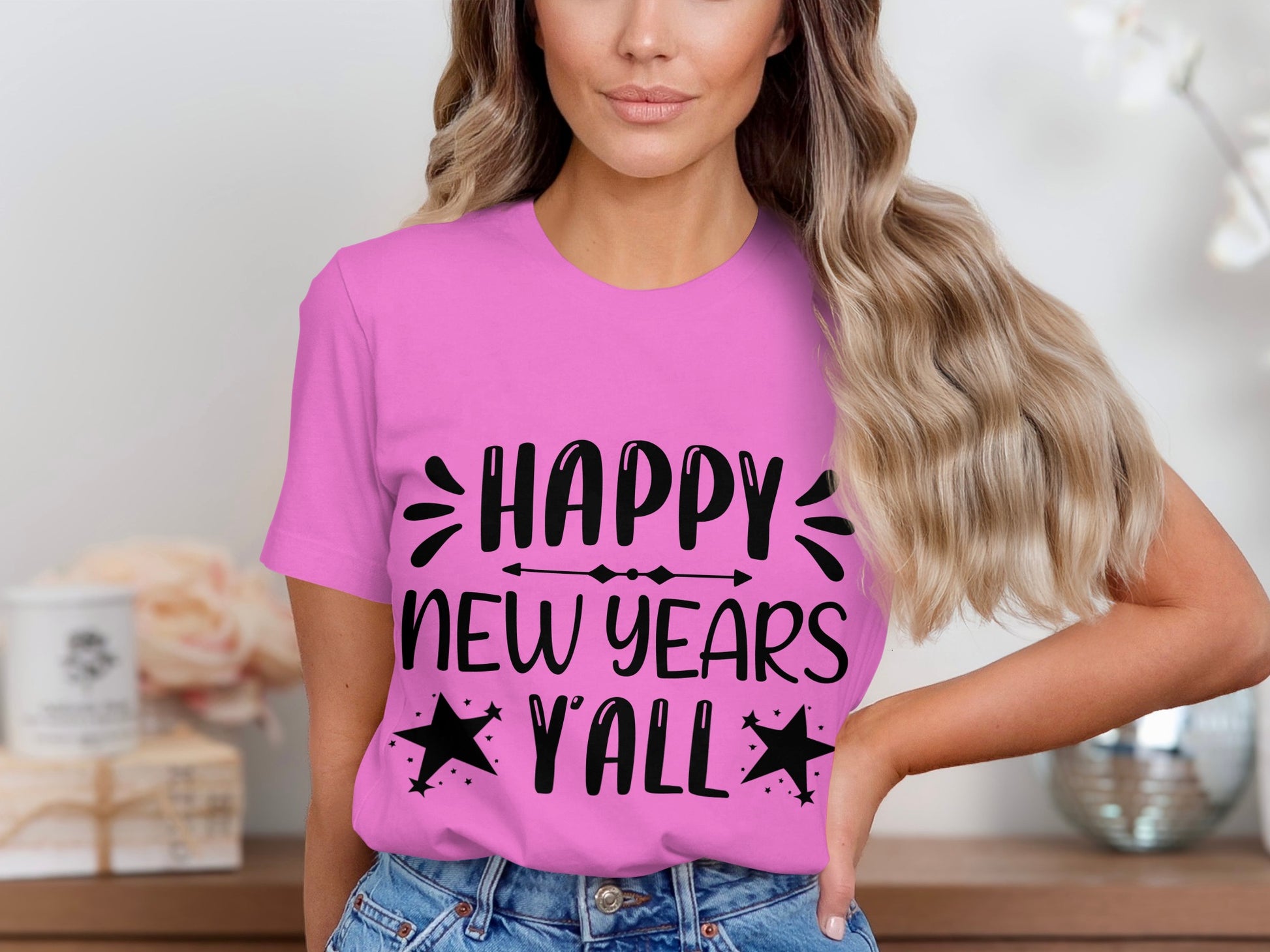 Happy New Years Y'all Graphic T-Shirt