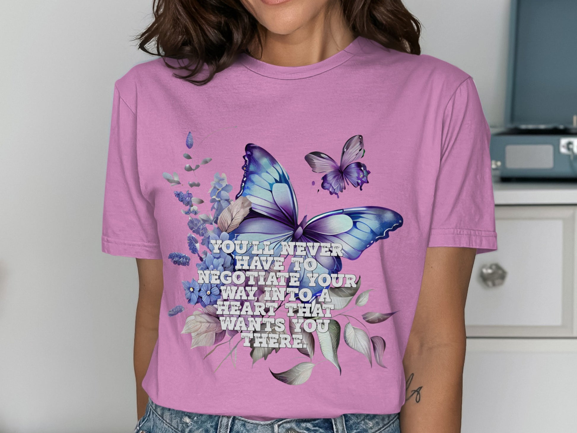 Youll Never Have To Negotiate Butterfly Shirt