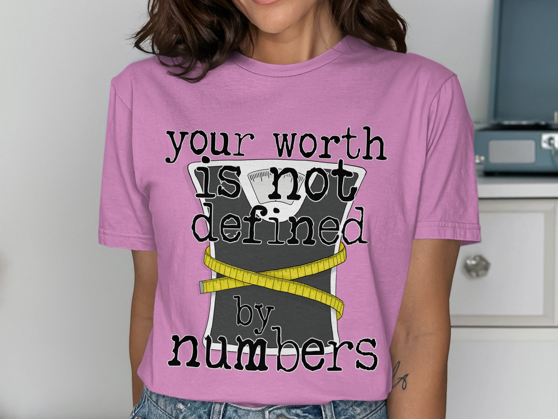 Your Worth Is Not Defined By Numbers Shirt
