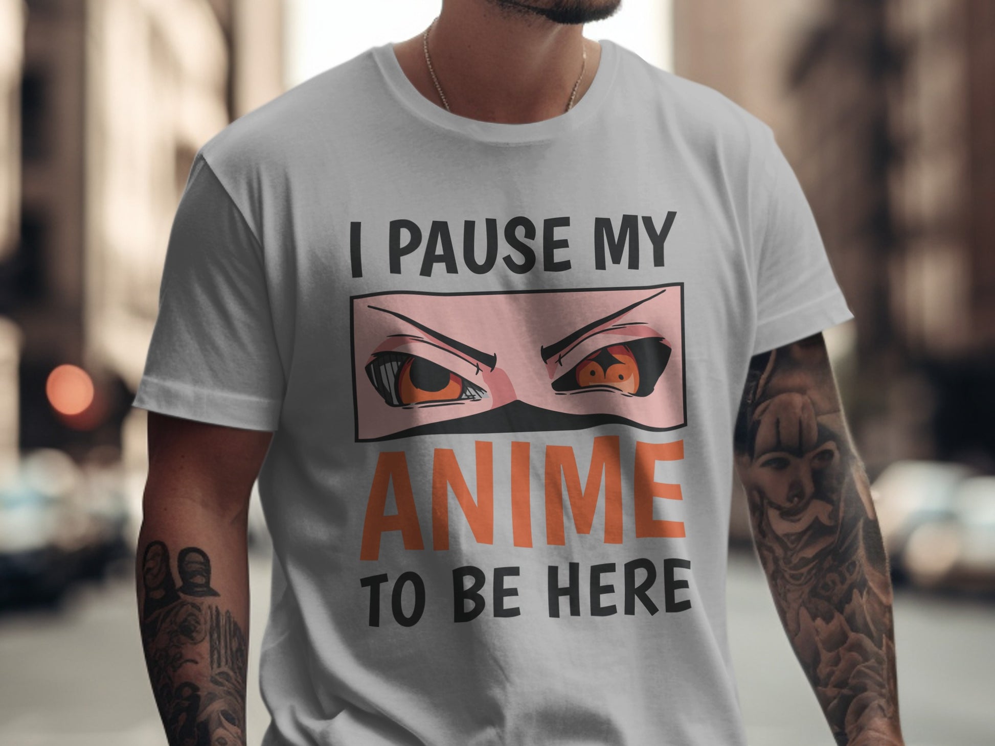 I Pause My Anime to Be Here Graphic T-Shirt