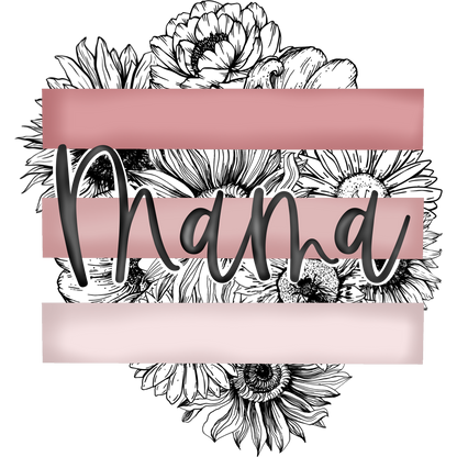 Beautiful Floral Mama Design Art Decor Product