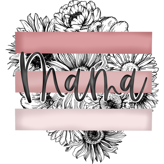 Beautiful Floral Mama Design Art Decor Product