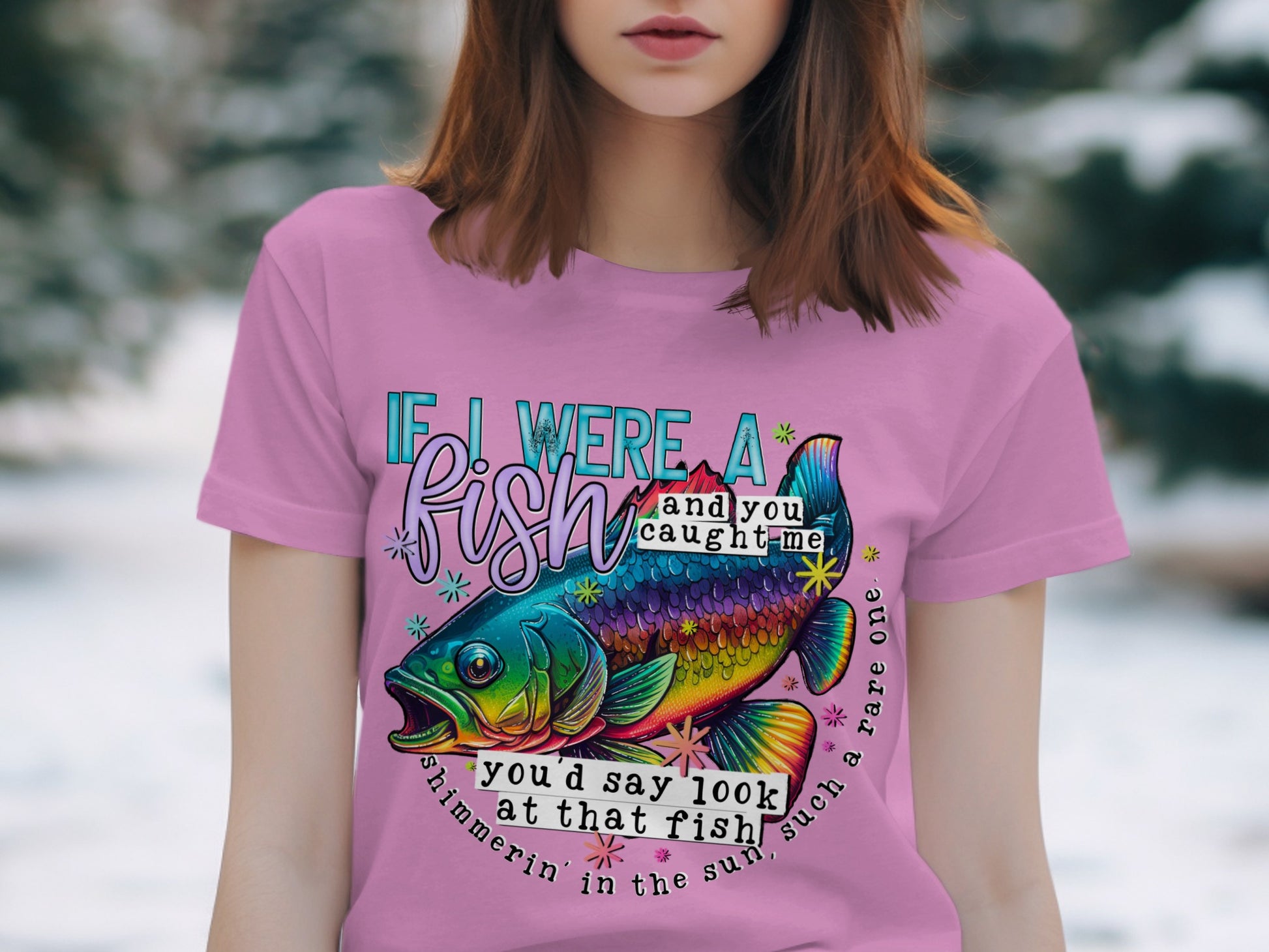 If I Were A Fish You'd Say Look At That Fish product