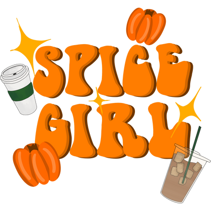 Spice Girl Pumpkin Spice Fall Season Graphic product