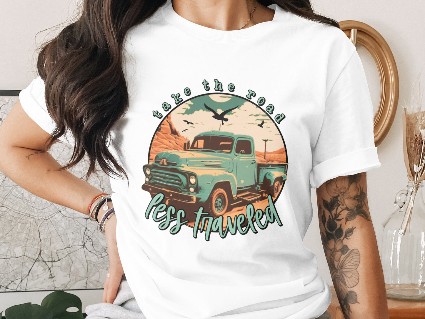 Take the Road Less Traveled Graphic T-Shirt