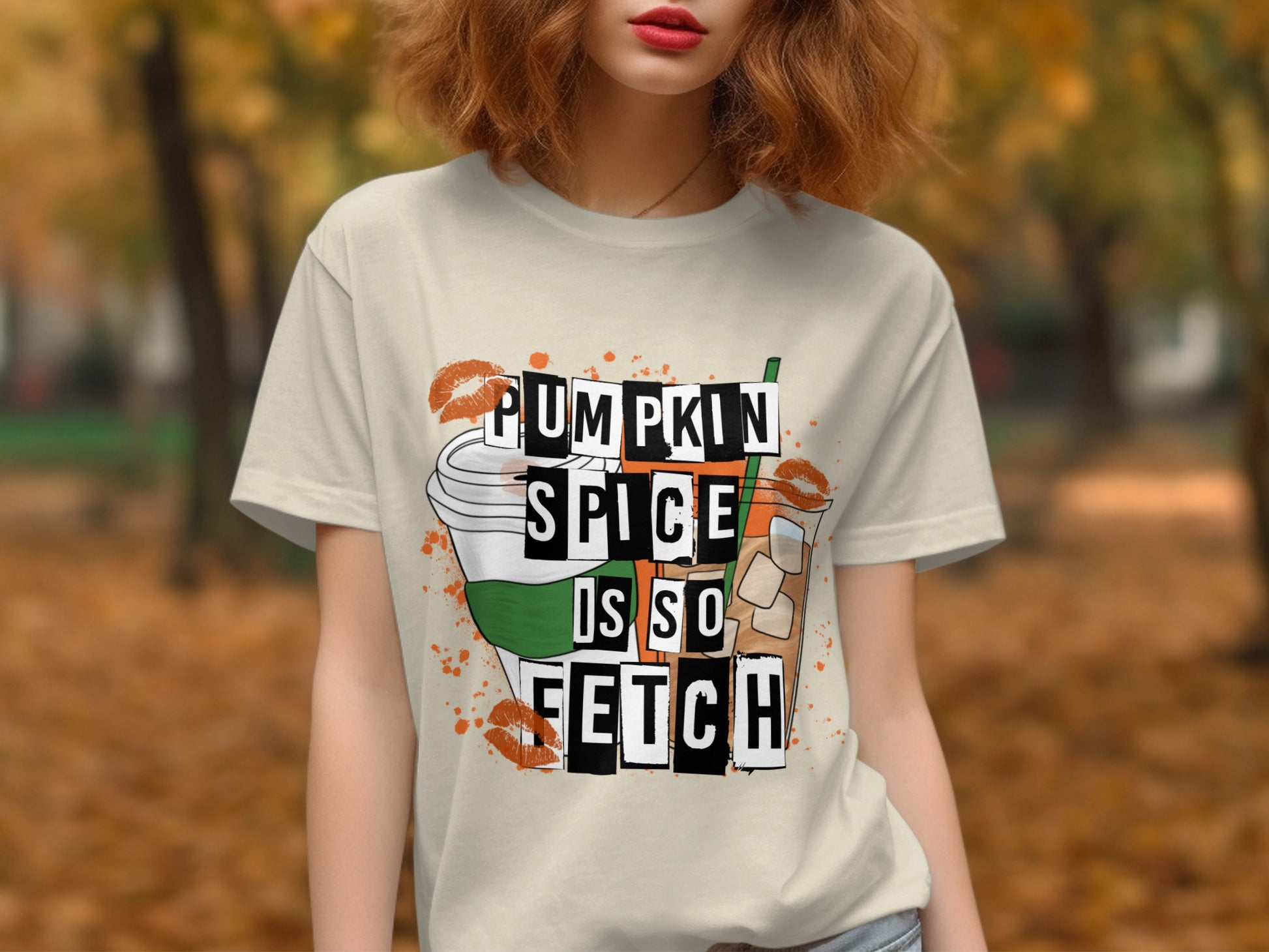 Pumpkin Spice Is So Fetch Graphic Tee