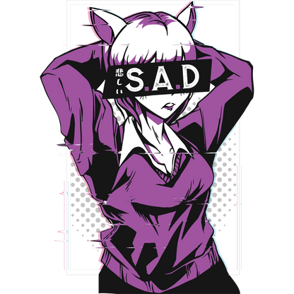 Unique Design S.A.D Character Graphic Artwork
