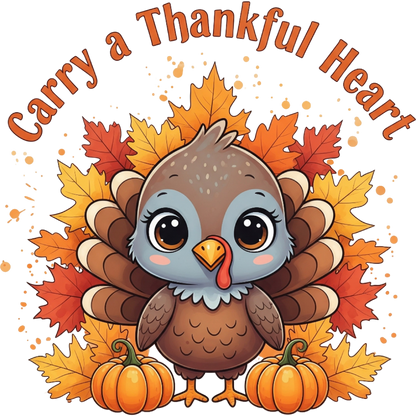 Carry a Thankful Heart Thanksgiving-themed product