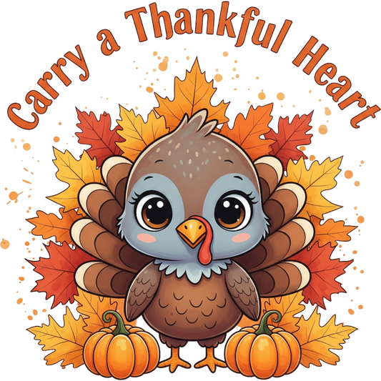 Carry a Thankful Heart Thanksgiving-themed product