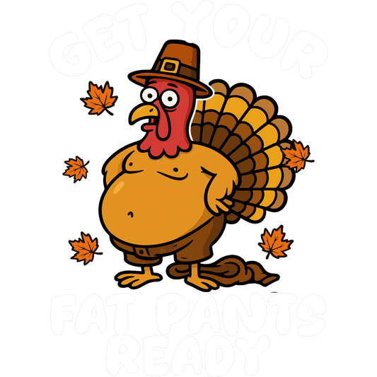 Get Your Fat Pants Ready Thanksgiving Humor Shirt