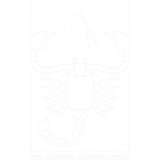 The Scorpion Constellation Wall Artwork Decor Print