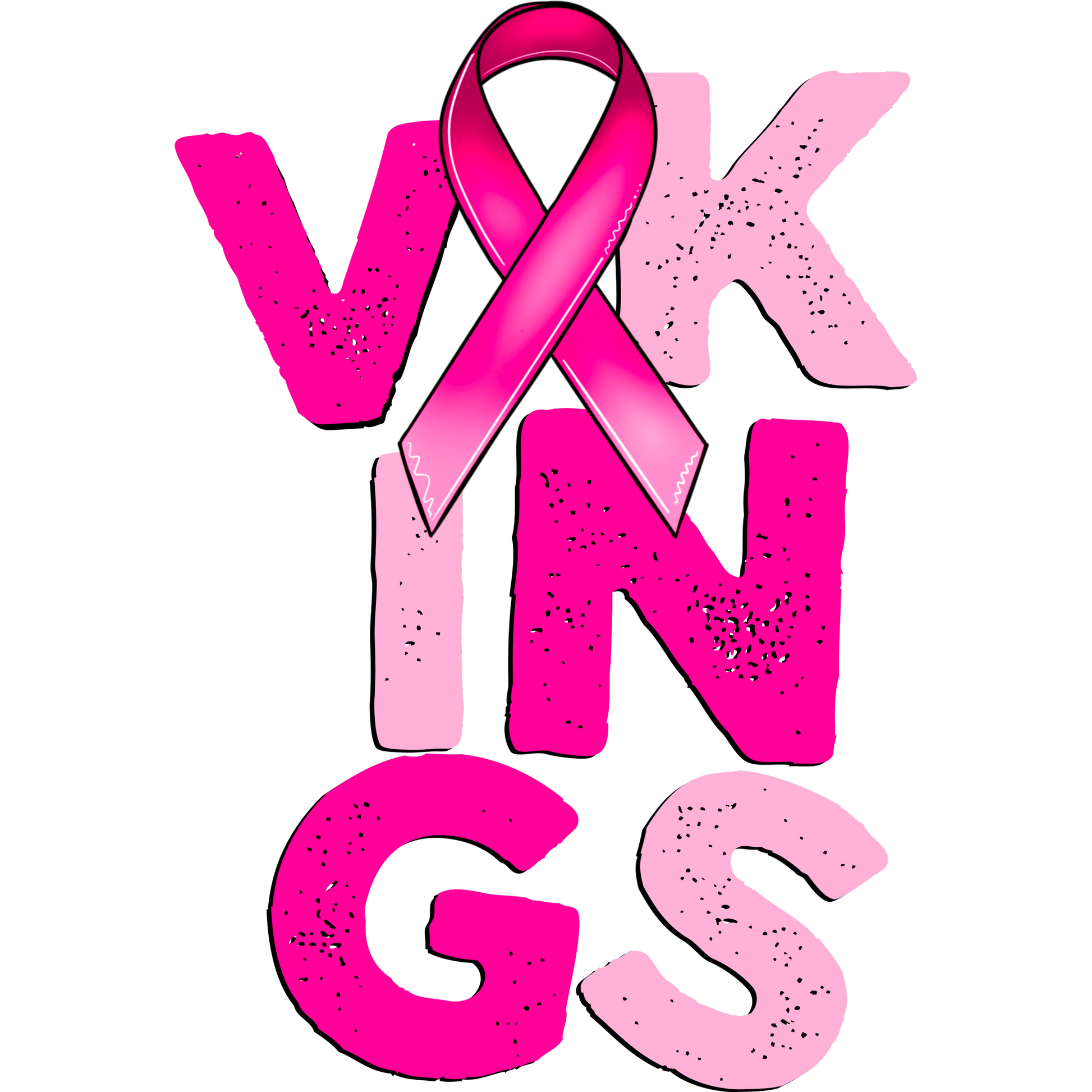 Pink Breast Cancer Awareness Vikings Shirt